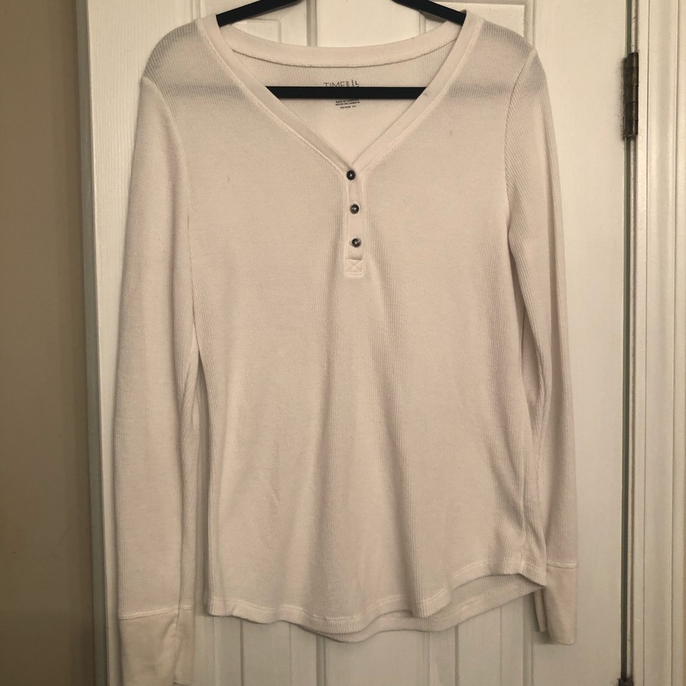 Cream Long Sleeve Thermal